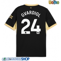 Maglie da calcio Manchester City Josko Gvardiol #24 Seconda Maglia 2026-27 Manica Corta